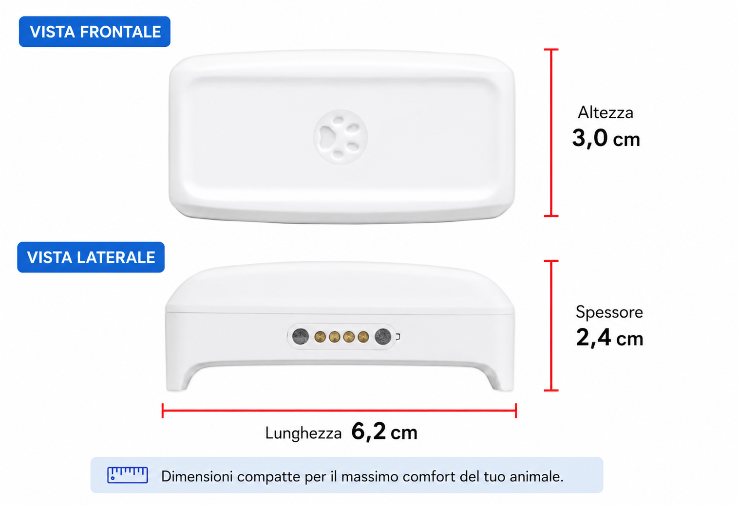 PetTrack™ GPS – Localizzatore Impermeabile per Cani e Gatti
